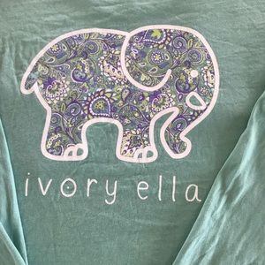 Ivory Ella Long Sleeve Tshirt Size Small